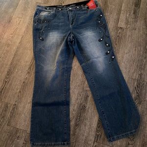 NWT Lane Bryant Bling Jeans